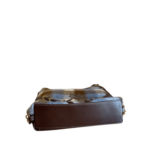 Plaid Y2k Shoulder Hobo Bag - Picture 3 of 9